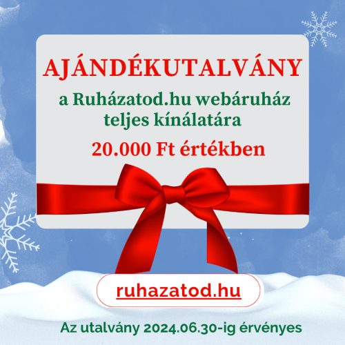 Ajándékutalvány 20.000 Ft