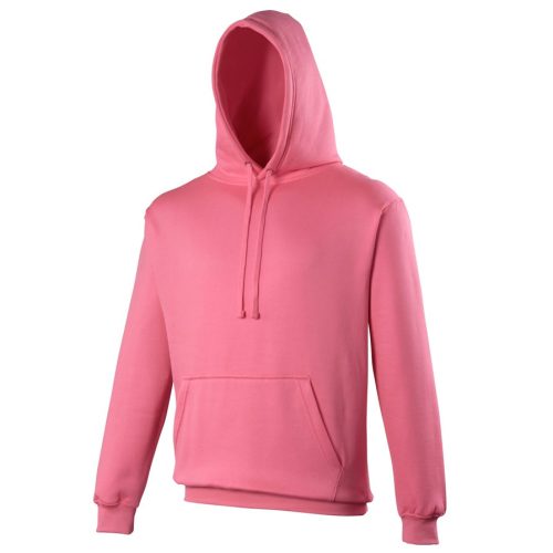 Just Hoods kapucnis pulóver vibráló neonszínekben, uniszex - neon pink