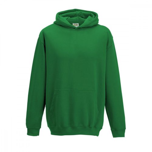 Just Hoods kapucnis gyerek pulóver, uniszex - zöld