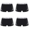 Champion Essential férfi pamut boxer csomag - Black - 2 db