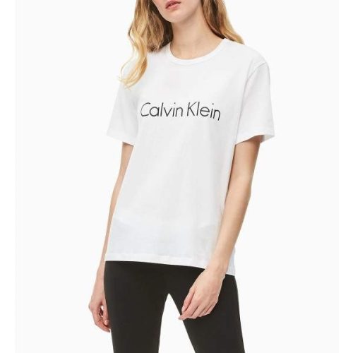 Calvin Klein női környakú póló - fehér