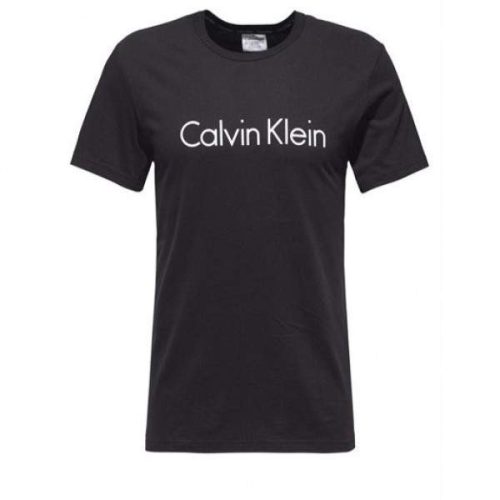 Calvin Klein Crew férfi rövidujjú póló - fekete