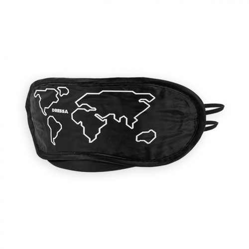 Dressa Home World szemtakaró alvómaszk - fekete