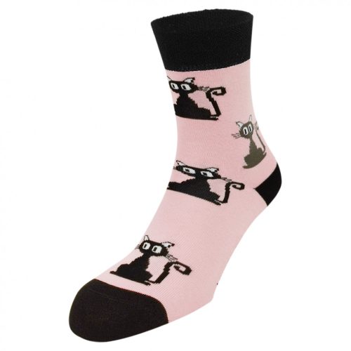 Dressa pamut cicás zokni - rózsaszín