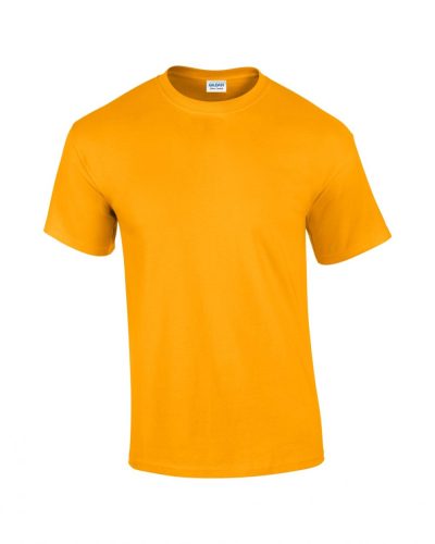 Gildan klasszikus környakas pamut póló, uniszex - aranysárga
