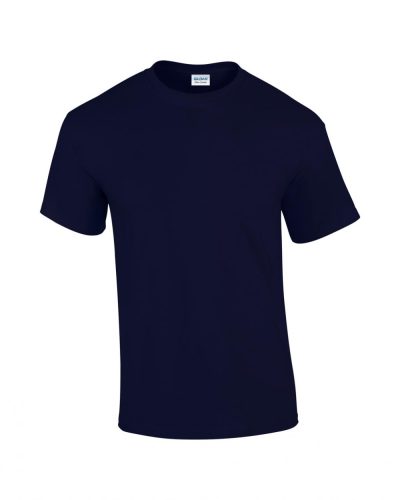 Gildan klasszikus környakas pamut póló, uniszex - navy, sötétkék