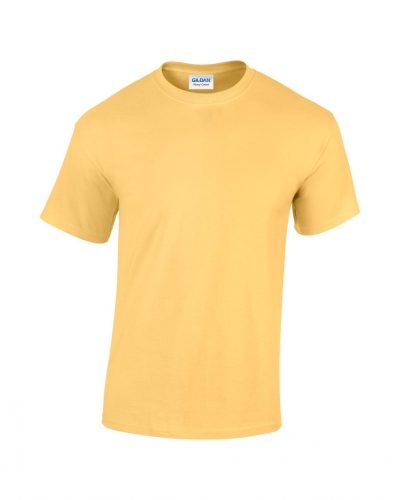 Gildan klasszikus környakas pamut póló, uniszex - pasztellsárga