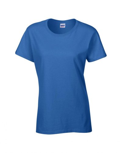 Gildan női pamut póló - royal kék %